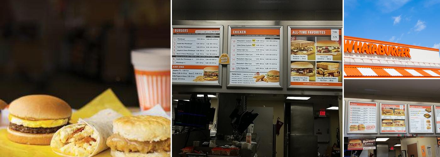 Whataburger Menu