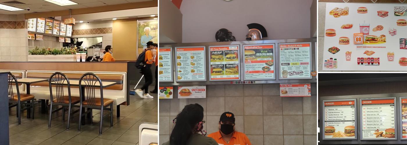 Whataburger Menu