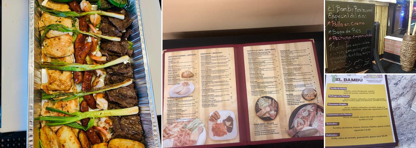 El Bambu Menu