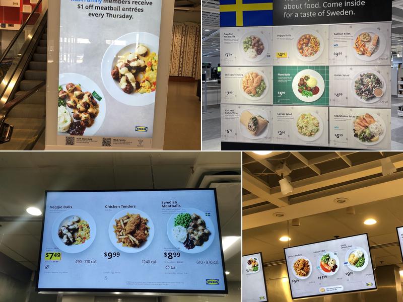IKEA Restaurant Menu