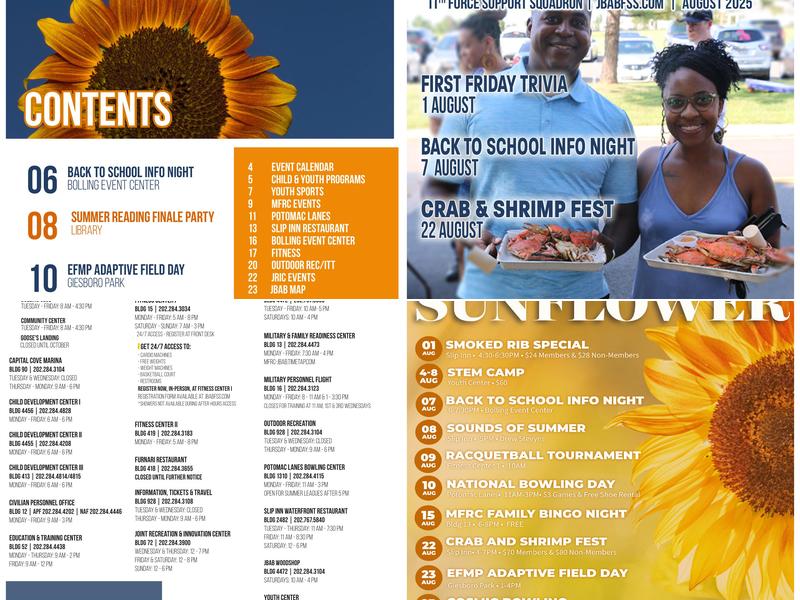 Potomac Lanes Snack Bar Menu