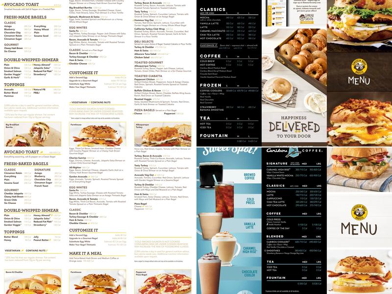 Einstein Bros. Bagels Menu