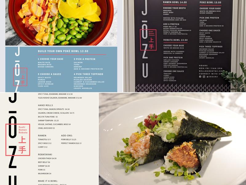 Jozu Menu