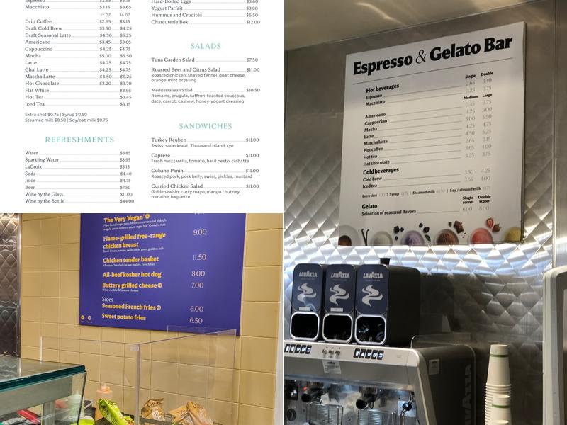 Cascade Café Menu