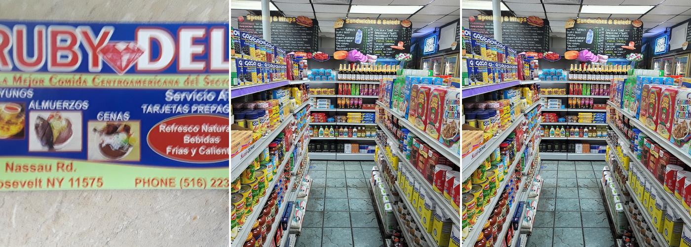 Ruby Deli Corp. Menu