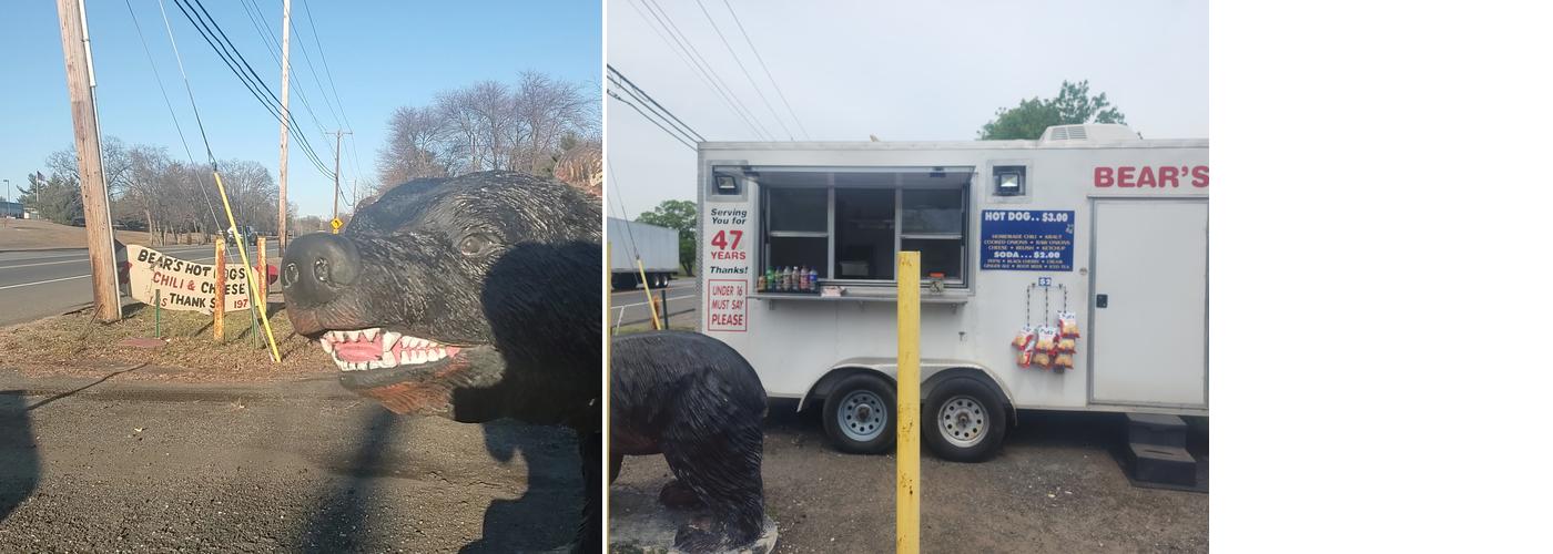 Bear's Hot Dog Stand Menu