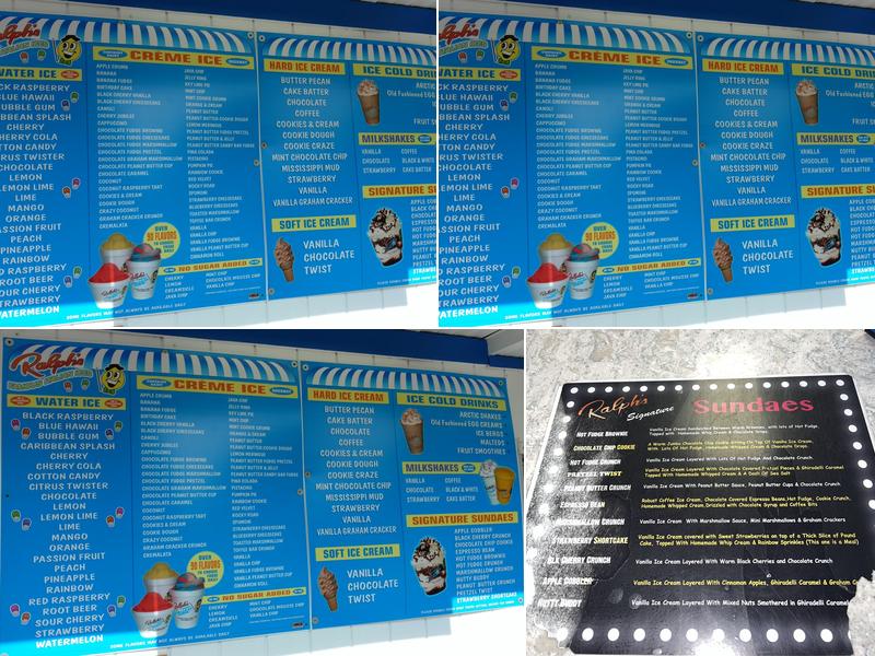 Ralphs Menu