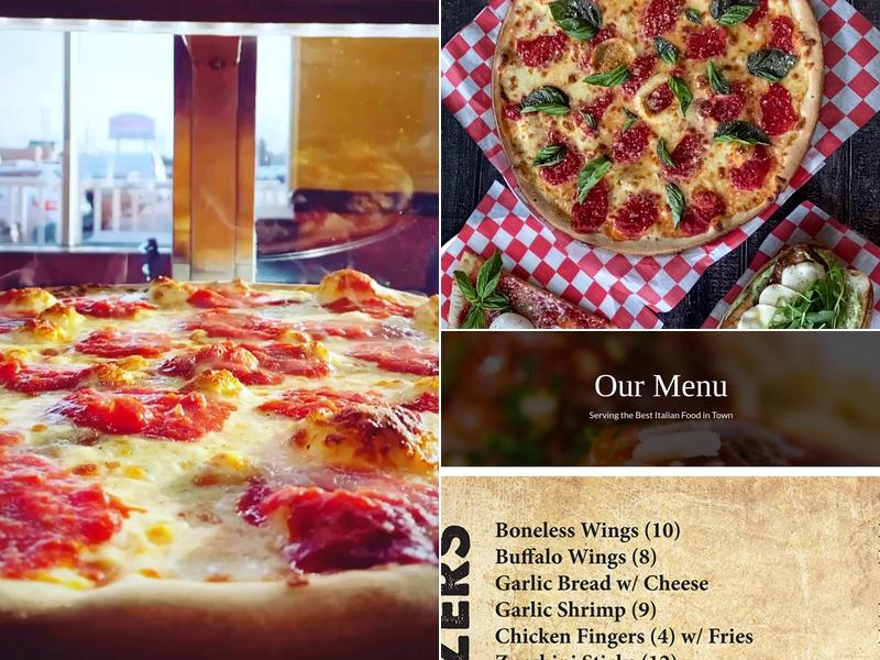Bennys Pizza Menu
