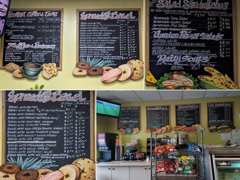 Union Hot Bagels Menu