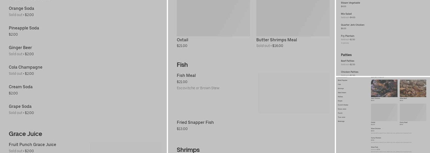 Silver's Crust Menu