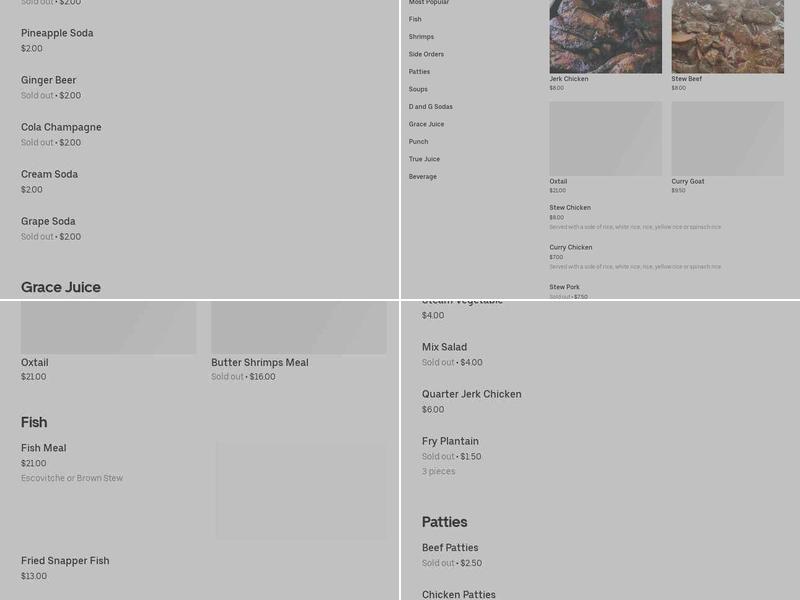 Silver's Crust Menu