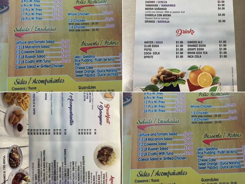 MOM'S FRIED CHICKEN Menu