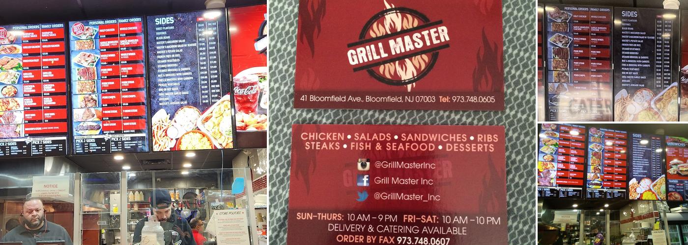 Grill Master Menu