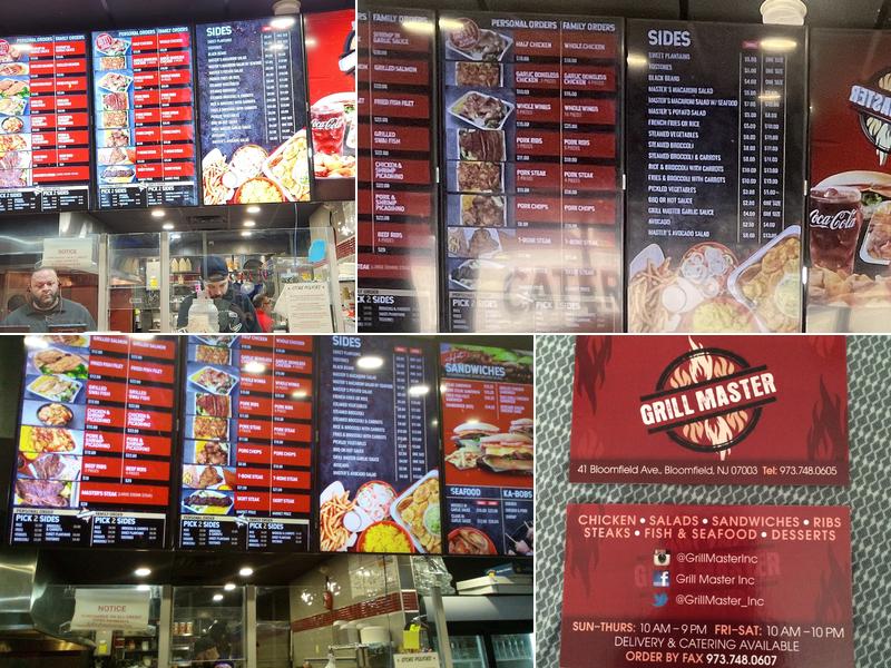 Grill Master Menu