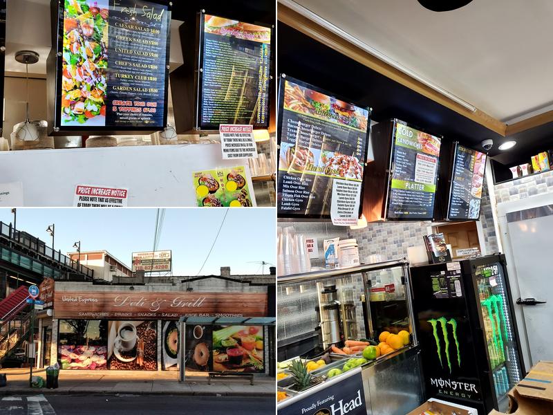 United Express Deli & grill Menu