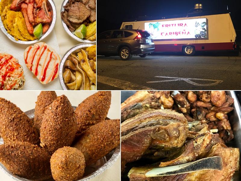 Fritura Caribeña chimichurri