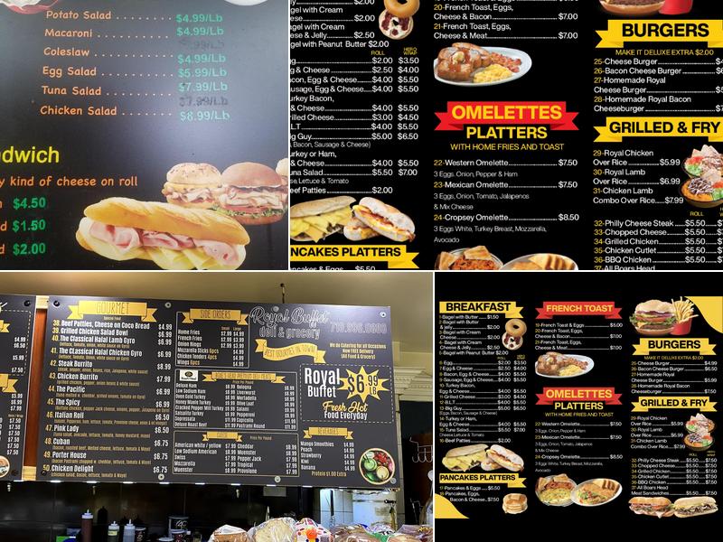 Royal Deli Grill Menu