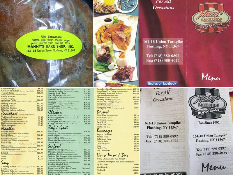 Kabayan Menu
