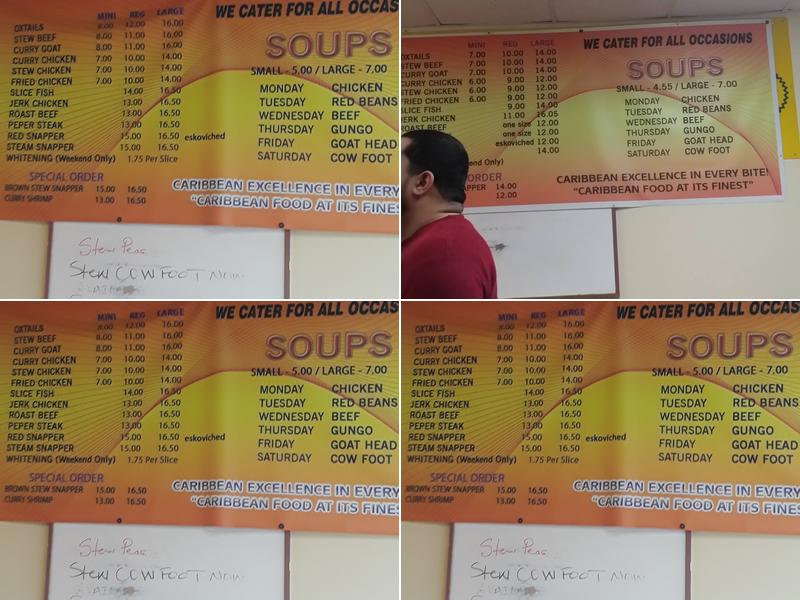 K & B Menu
