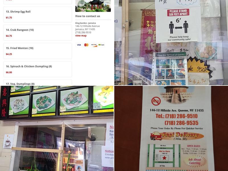 Oriental Palace Menu