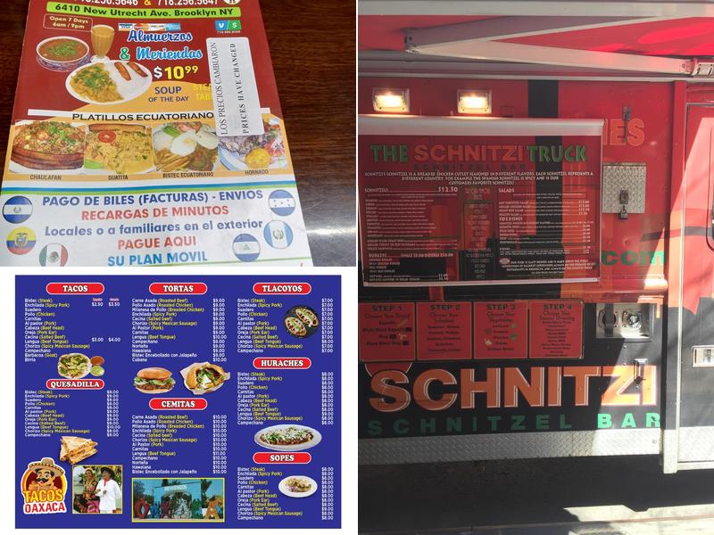 La Cholita Mexicana Menu