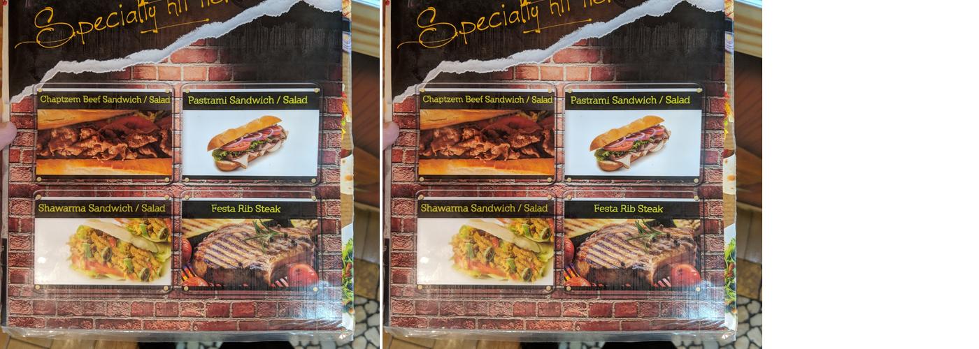 Dips Menu
