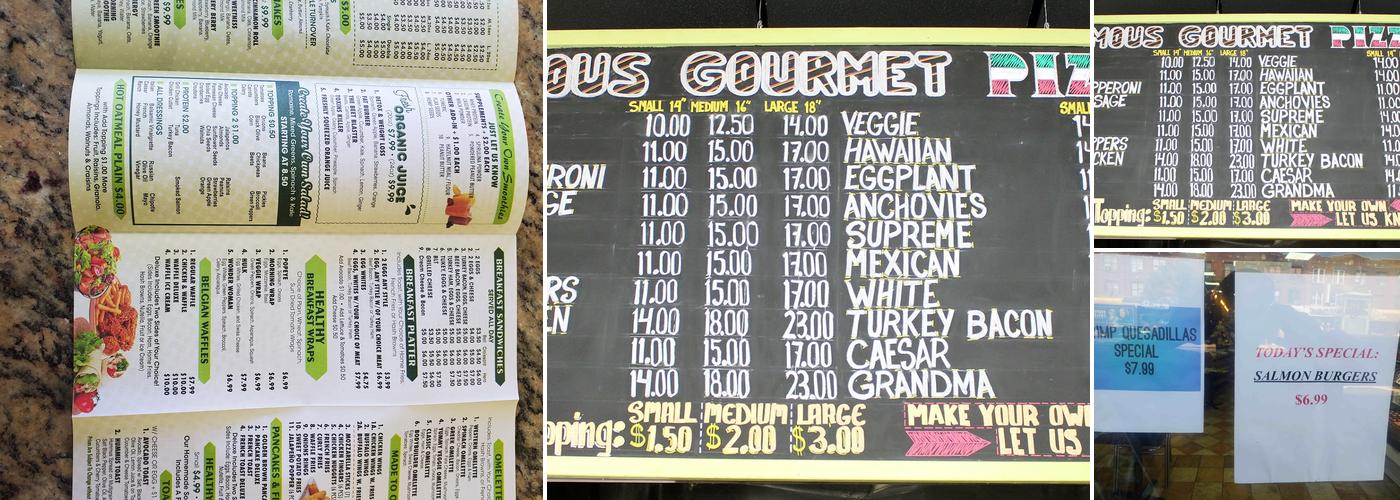 Metro Bagel & Cafe Menu