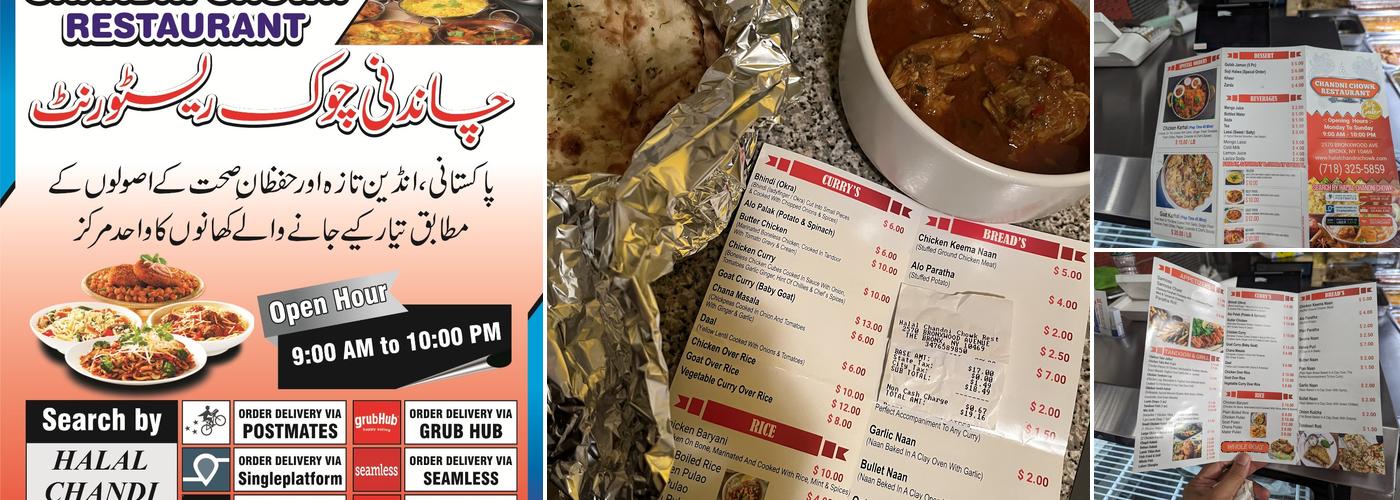 Halal Chandni chowk Menu