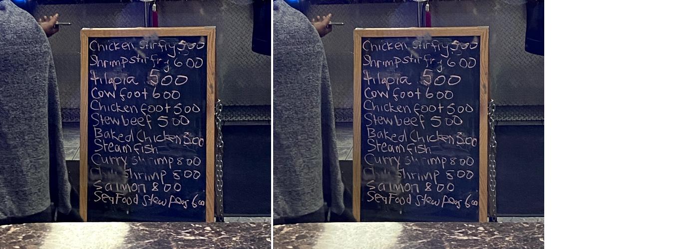 BX Uptown Caribbean Taste Menu