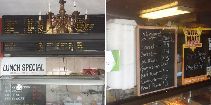 Boston Jerk City Menu