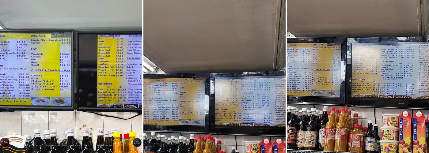 Culpeppers Menu