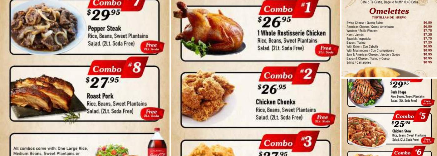 El Rey II Menu