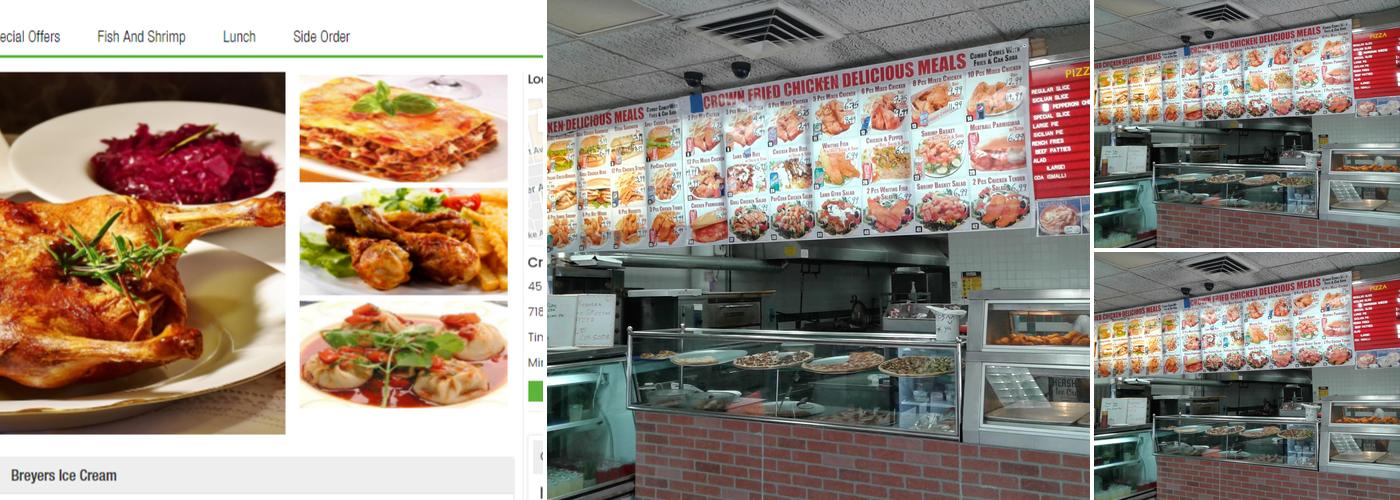 Crown Fried Chicken Sutter Ave Menu