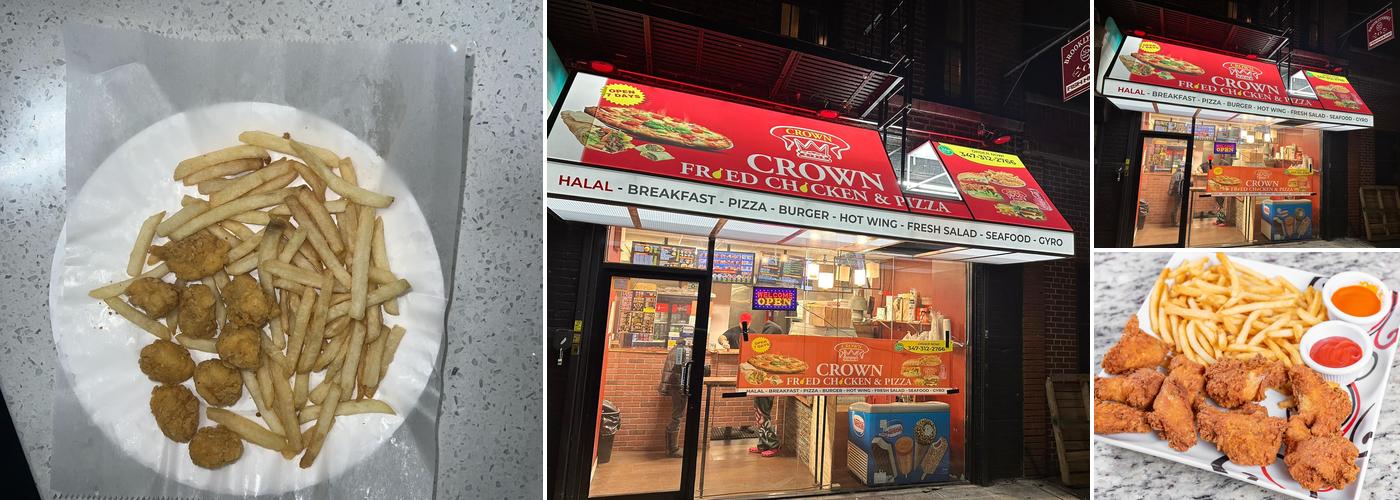 Crown fried chicken & pizza
