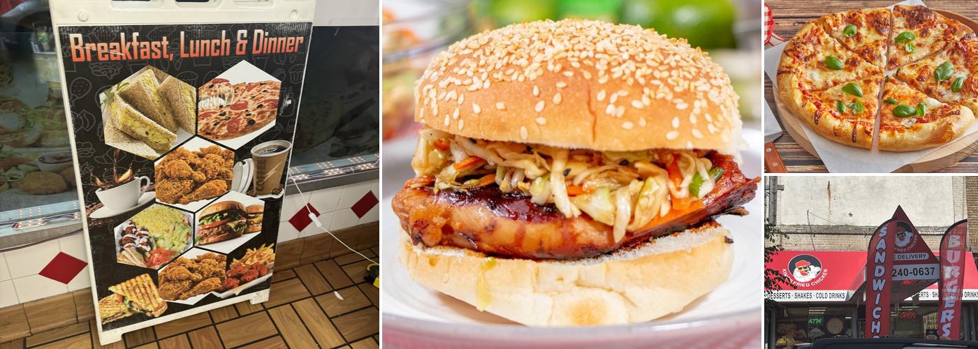 King’s fried chicken and burger