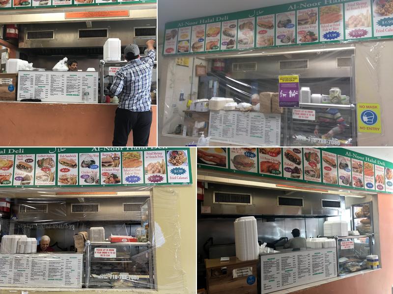 Alnoor Halal Deli Menu