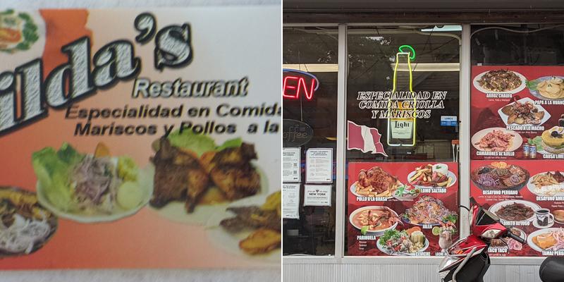 Gilda's Menu