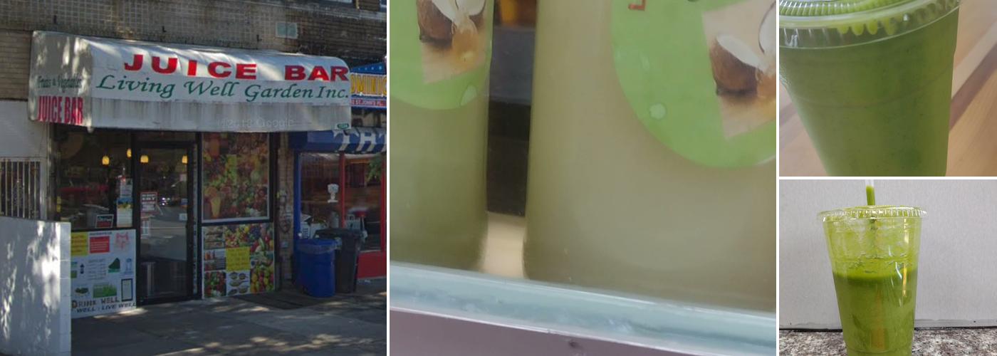 Living Well Garden Juice Bar