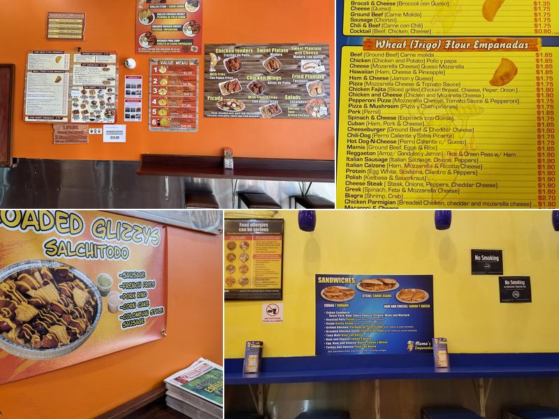 The Empanada Spot Menu