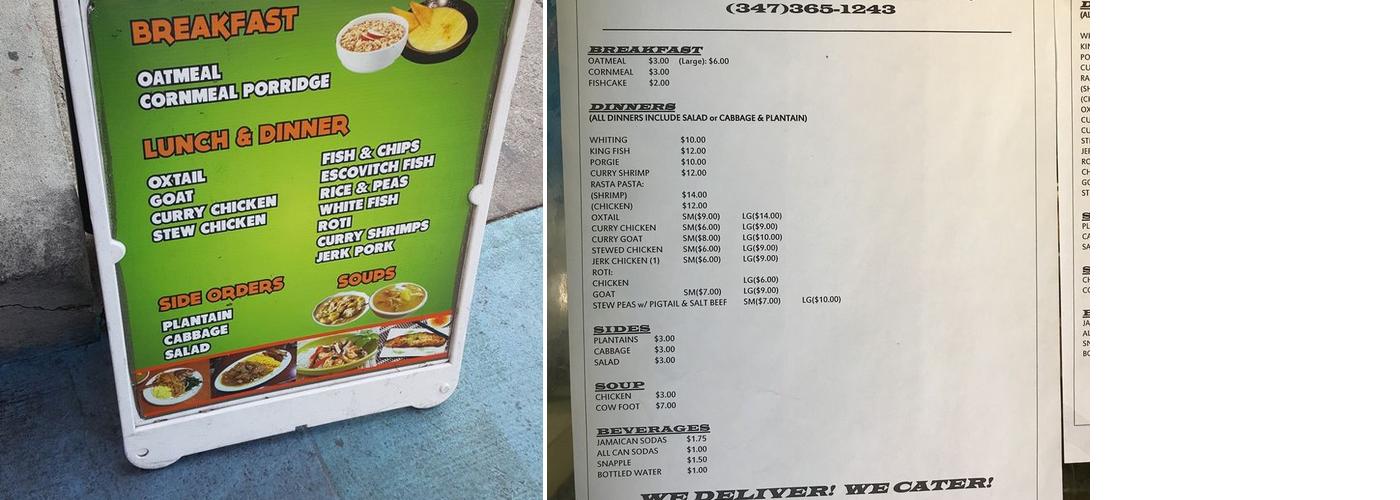 Mitchell's Kitchen Menu