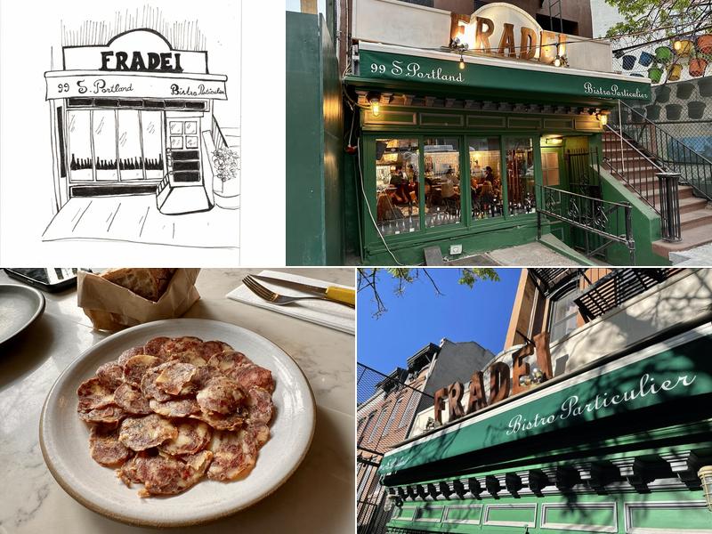 Fradei Bistro 99 S Portland Ave, Brooklyn