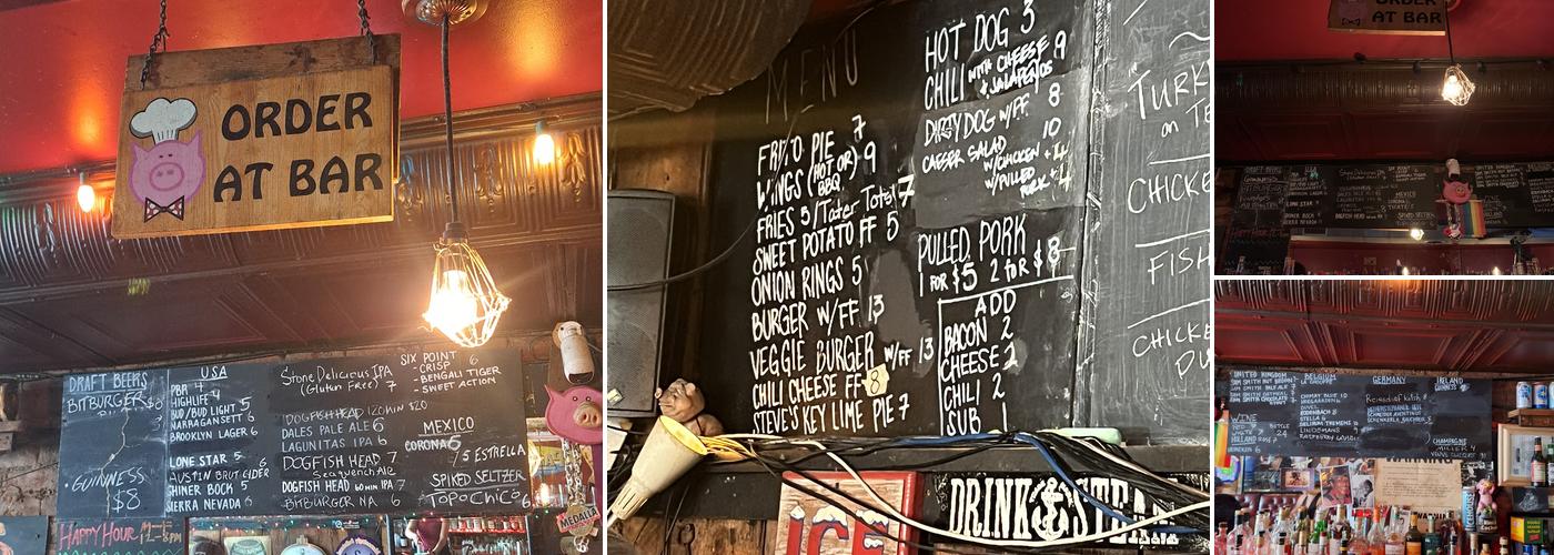 Brooklyn Ice House Menu