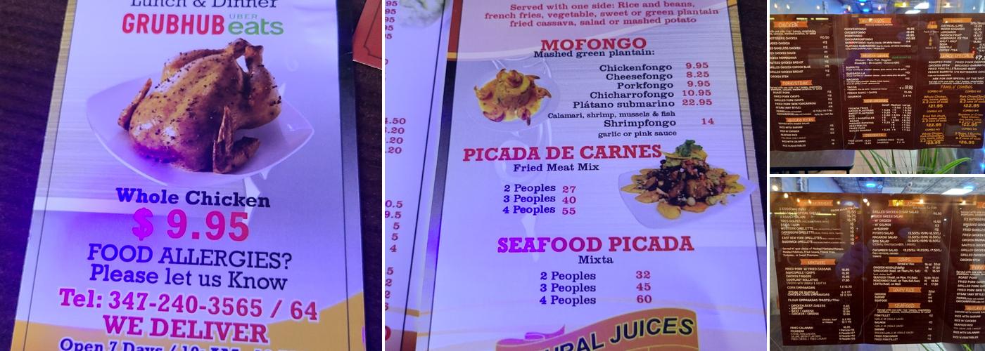 Guisa'o Menu