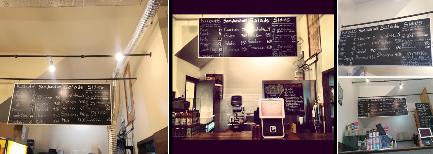 Kabob Shack Menu