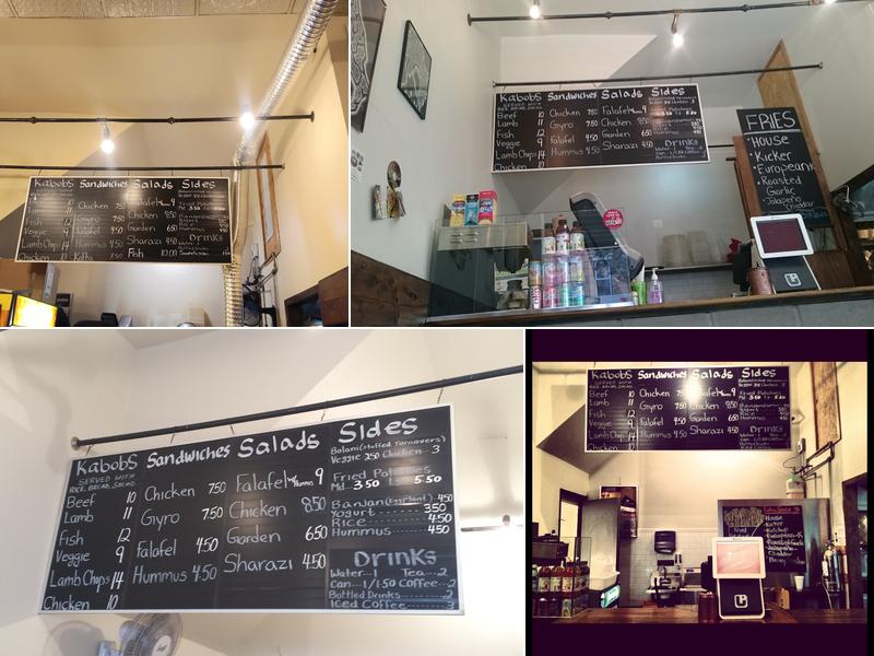 Kabob Shack Menu