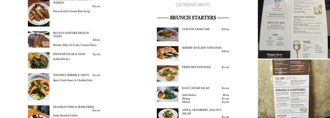 Rustik @ The Navy Yard Menu