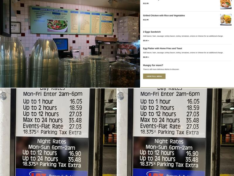 Café Bravo Menu