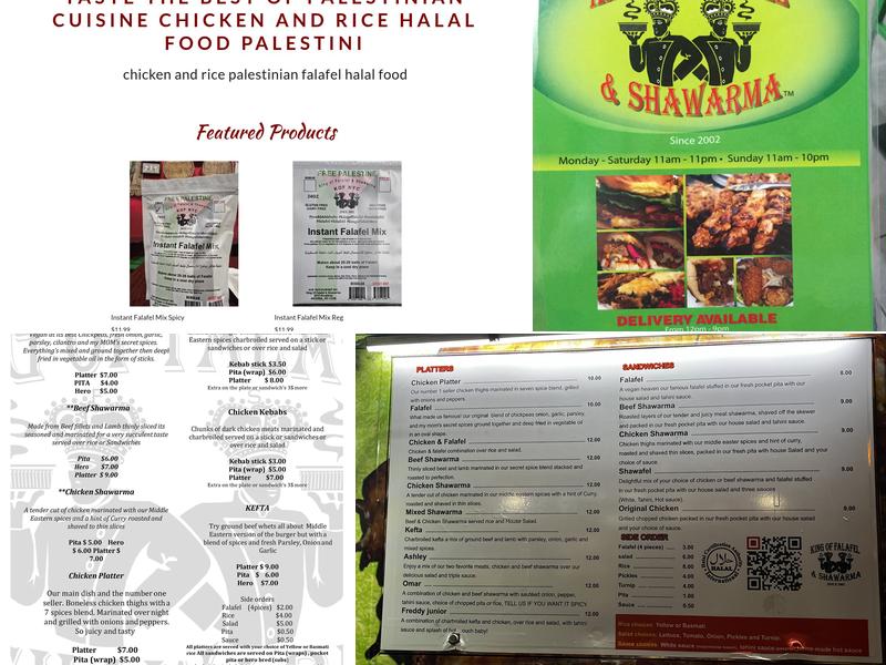 King Of Falafel & Shawarma Menu