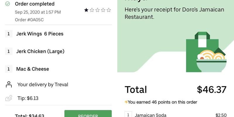 Doro's Menu