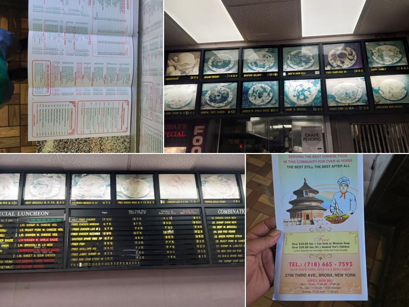 Foohing Kitchen Menu